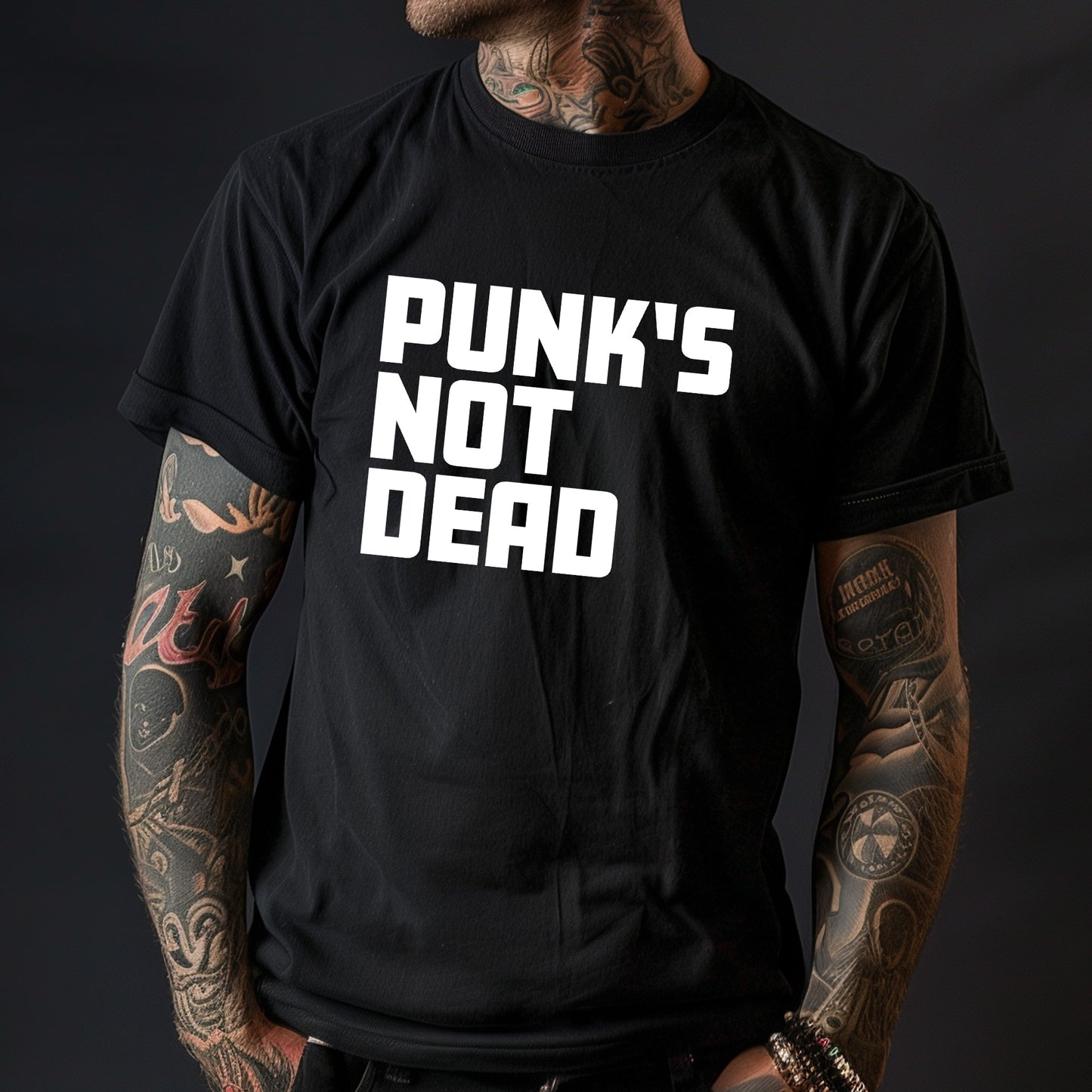 Punk's Not Dead | weißes Motiv