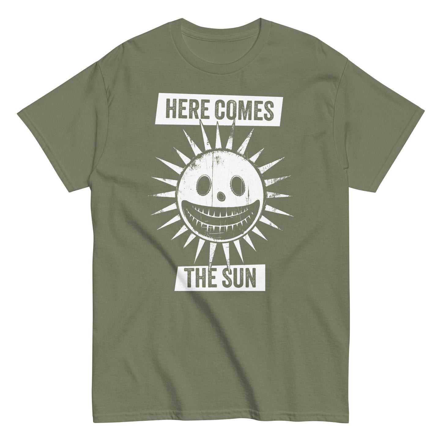 Here comes the sun | Motiv weiß