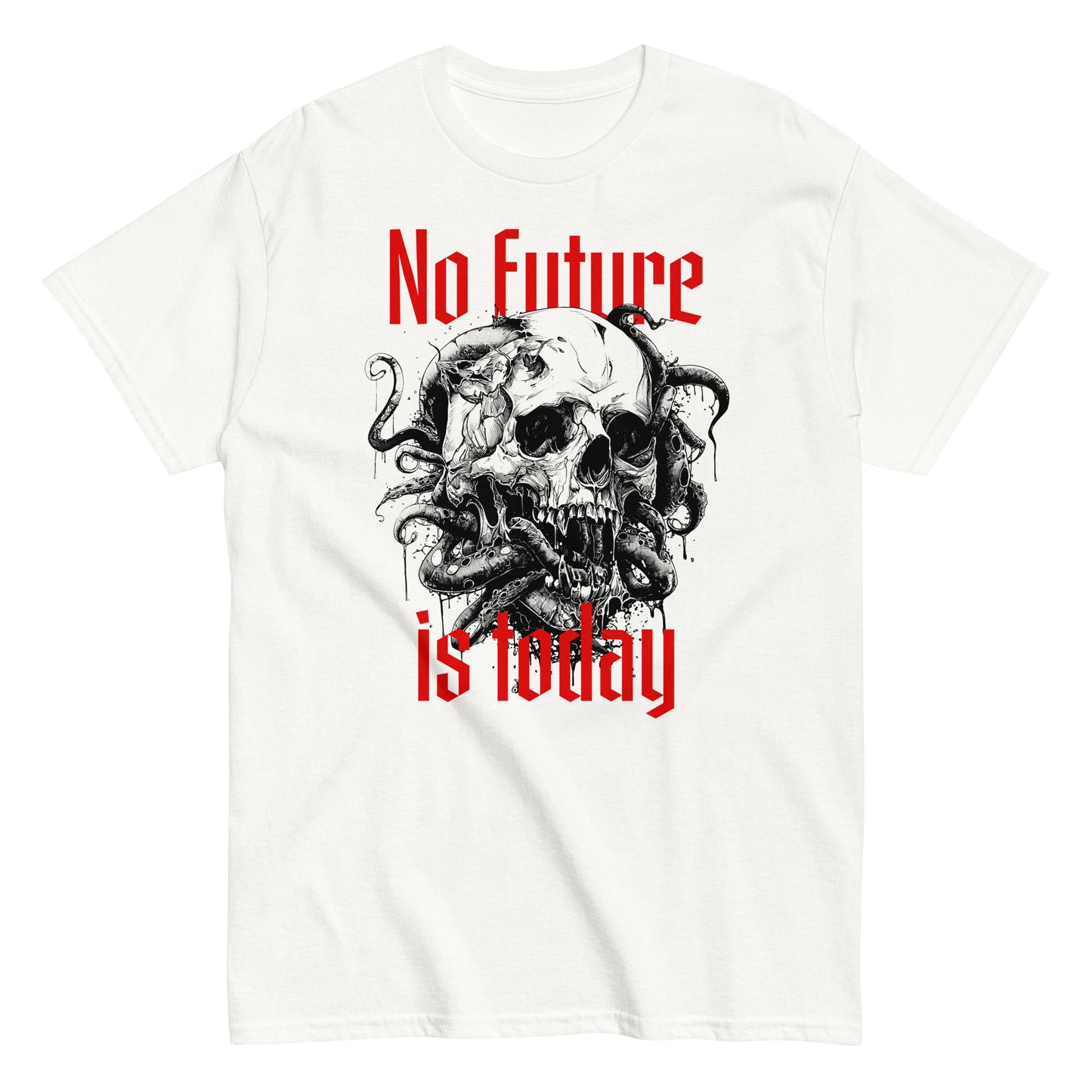 No Future Is Today | schwarz/rot