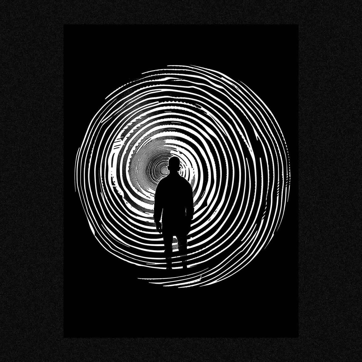 Hypnotishirt | Motiv weiß