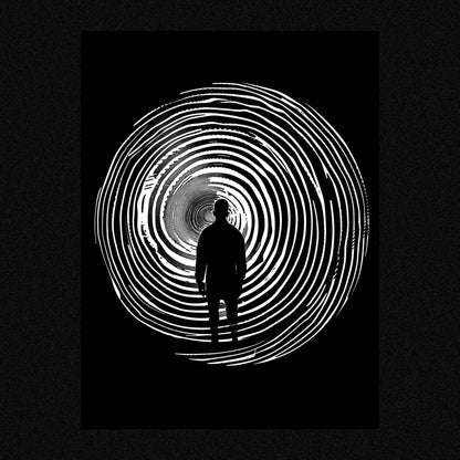 Hypnotishirt | Motiv weiß