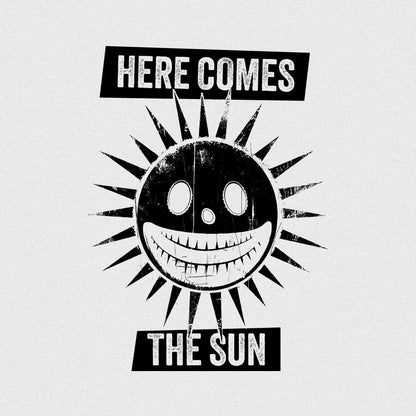 Here comes the sun | Motiv schwarz