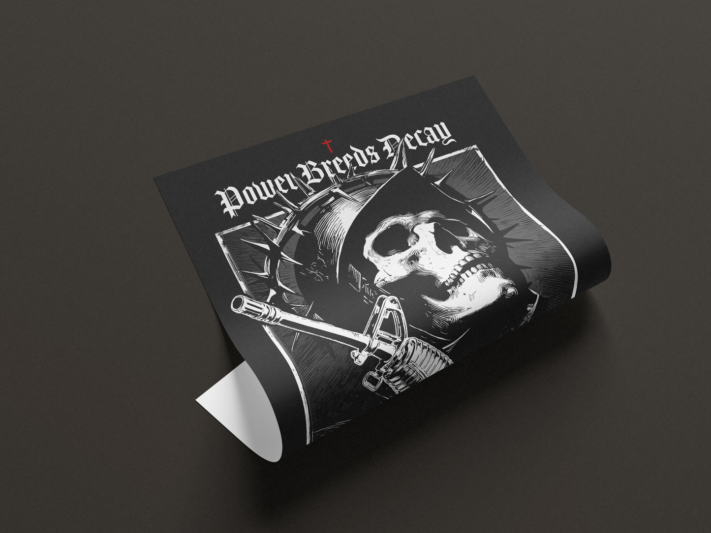 Power breeds decay | A2 Poster