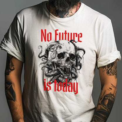 No Future Is Today | schwarz/rot