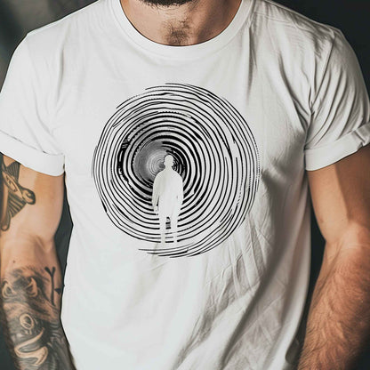 Hypnotishirt | Motiv schwarz