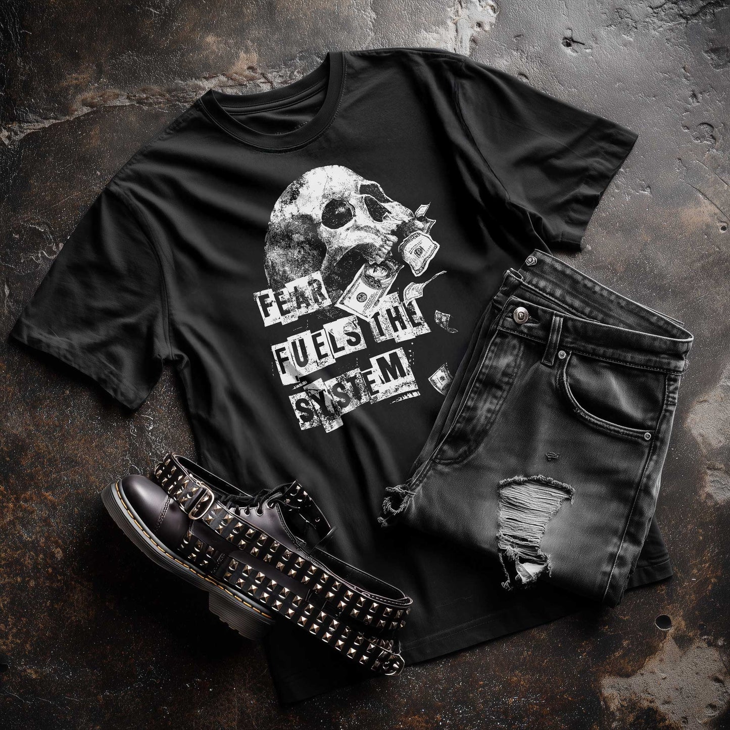 Fear Fuels the System | Unisex Classic T-Shirt