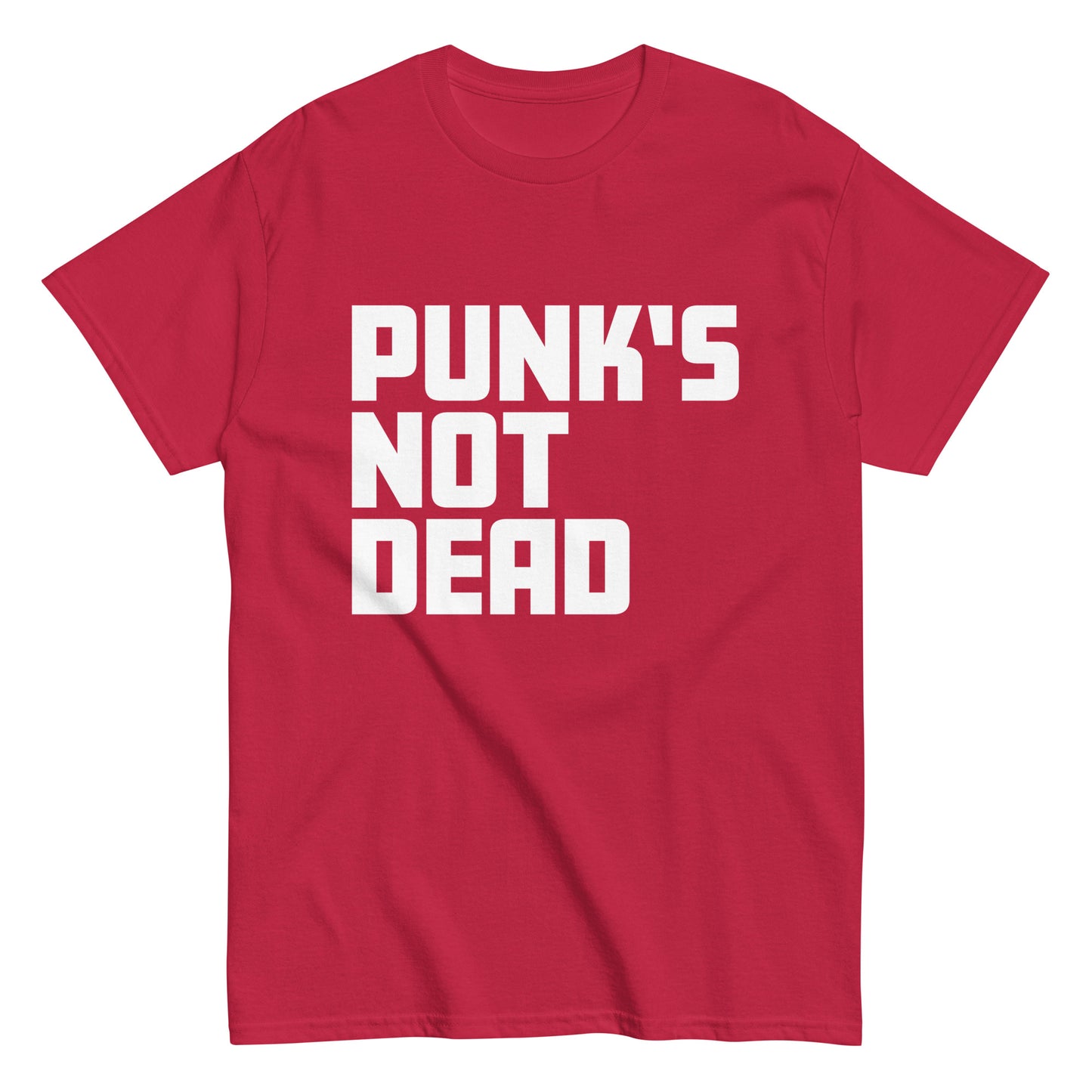 Punk's Not Dead | weißes Motiv