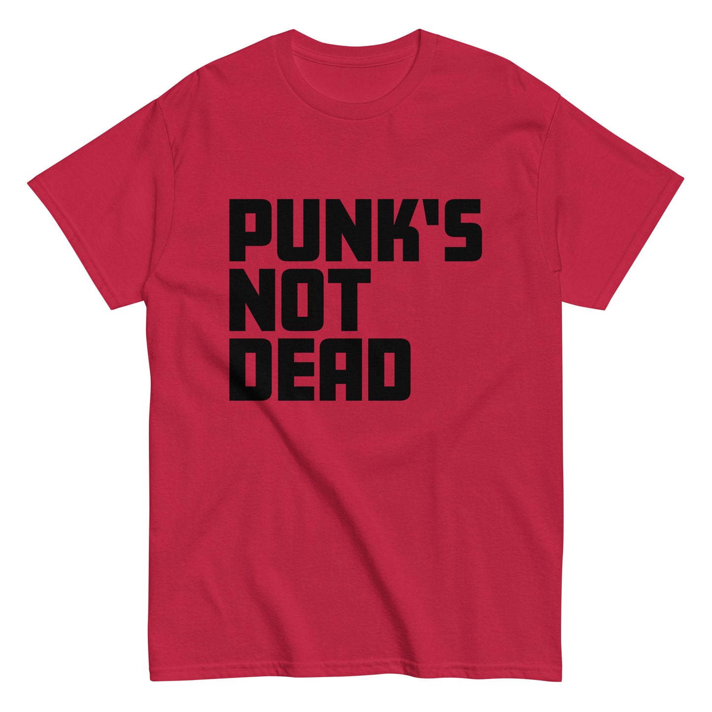 Punk's Not Dead | schwarzes Motiv