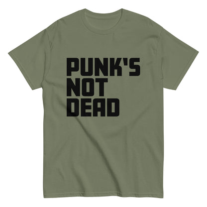 Punk's Not Dead | schwarzes Motiv