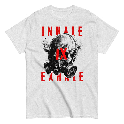 Inhale Exhale | Motiv schwarz/rot