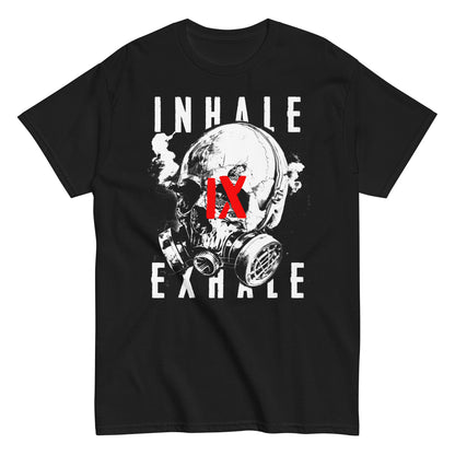Inhale Exhale | Motiv weiß/rot