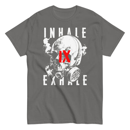 Inhale Exhale | Motiv weiß/rot