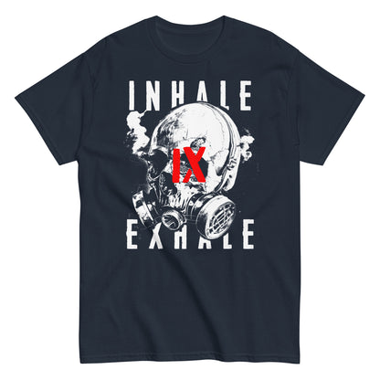 Inhale Exhale | Motiv weiß/rot