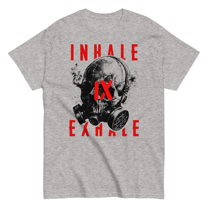 Inhale Exhale | Motiv schwarz/rot